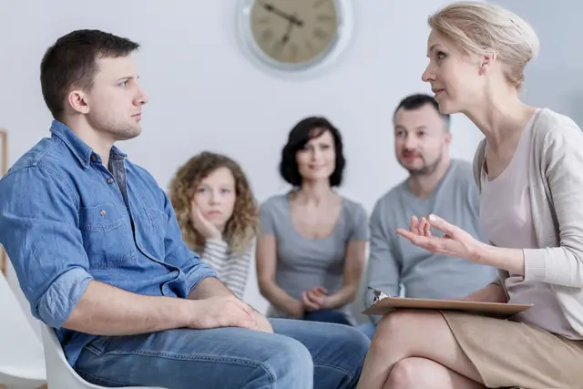 Family therapy — relational psychotherapy work with the whole family.