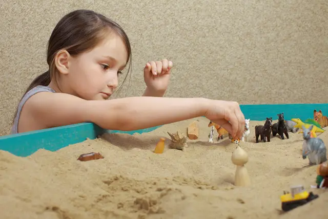 Play therapy — psychotherapy for younger children using toys, drawings and games.